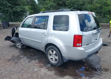 2009 Honda Pilot Ex из США, поврежденный, VIN 5FNYF38479B009481